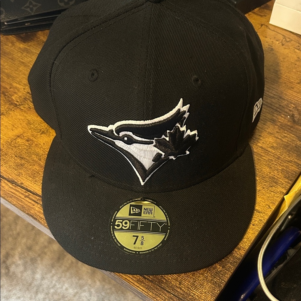 New Era Black Cap blue jays